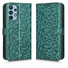 Funda de Cuero Cartera con Soporte Carcasa C01X para Samsung Galaxy A32 4G Verde