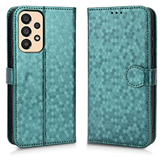 Funda de Cuero Cartera con Soporte Carcasa C01X para Samsung Galaxy A33 5G Verde