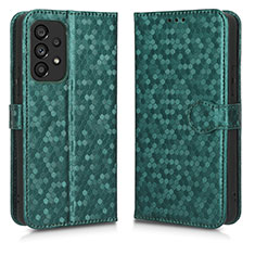 Funda de Cuero Cartera con Soporte Carcasa C01X para Samsung Galaxy A53 5G Verde