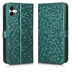 Funda de Cuero Cartera con Soporte Carcasa C01X para Samsung Galaxy F04 Verde