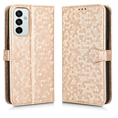 Funda de Cuero Cartera con Soporte Carcasa C01X para Samsung Galaxy F23 5G Oro