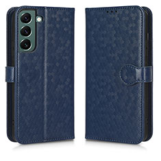 Funda de Cuero Cartera con Soporte Carcasa C01X para Samsung Galaxy S24 5G Azul