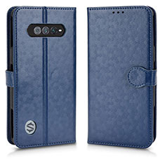 Funda de Cuero Cartera con Soporte Carcasa C01X para Xiaomi Black Shark 4S 5G Azul