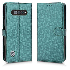 Funda de Cuero Cartera con Soporte Carcasa C01X para Xiaomi Black Shark 4S Pro 5G Verde