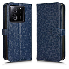 Funda de Cuero Cartera con Soporte Carcasa C01X para Xiaomi Mi 13T 5G Azul