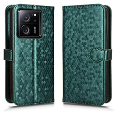 Funda de Cuero Cartera con Soporte Carcasa C01X para Xiaomi Mi 13T 5G Verde