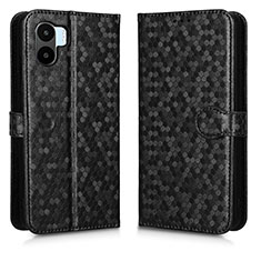 Funda de Cuero Cartera con Soporte Carcasa C01X para Xiaomi Poco C51 Negro