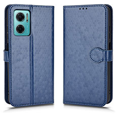 Funda de Cuero Cartera con Soporte Carcasa C01X para Xiaomi Redmi 10 5G Azul