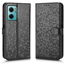 Funda de Cuero Cartera con Soporte Carcasa C01X para Xiaomi Redmi 10 5G Negro