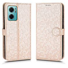 Funda de Cuero Cartera con Soporte Carcasa C01X para Xiaomi Redmi 10 5G Oro