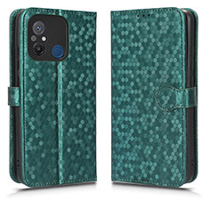 Funda de Cuero Cartera con Soporte Carcasa C01X para Xiaomi Redmi 11A 4G Verde