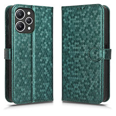 Funda de Cuero Cartera con Soporte Carcasa C01X para Xiaomi Redmi 12 4G Verde