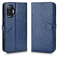 Funda de Cuero Cartera con Soporte Carcasa C01X para Xiaomi Redmi K40 Gaming 5G Azul