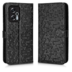 Funda de Cuero Cartera con Soporte Carcasa C01X para Xiaomi Redmi K50i 5G Negro