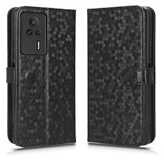 Funda de Cuero Cartera con Soporte Carcasa C01X para Xiaomi Redmi K60E 5G Negro