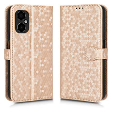 Funda de Cuero Cartera con Soporte Carcasa C01X para Xiaomi Redmi Note 11R 5G Oro