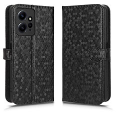 Funda de Cuero Cartera con Soporte Carcasa C01X para Xiaomi Redmi Note 12 4G Negro