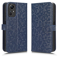 Funda de Cuero Cartera con Soporte Carcasa C01X para Xiaomi Redmi Note 12S Azul