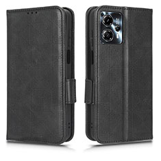 Funda de Cuero Cartera con Soporte Carcasa C02X para Motorola Moto G13 Negro