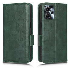 Funda de Cuero Cartera con Soporte Carcasa C02X para Motorola Moto G13 Verde