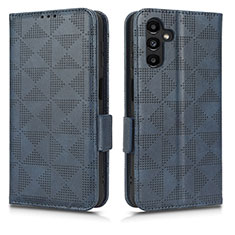 Funda de Cuero Cartera con Soporte Carcasa C02X para Samsung Galaxy A04s Azul