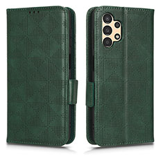 Funda de Cuero Cartera con Soporte Carcasa C02X para Samsung Galaxy A13 4G Verde