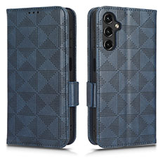 Funda de Cuero Cartera con Soporte Carcasa C02X para Samsung Galaxy A14 4G Azul