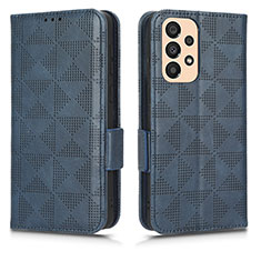 Funda de Cuero Cartera con Soporte Carcasa C02X para Samsung Galaxy A33 5G Azul