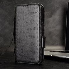 Funda de Cuero Cartera con Soporte Carcasa C02X para Xiaomi Mi 13T 5G Negro