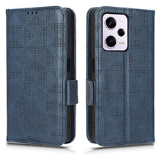 Funda de Cuero Cartera con Soporte Carcasa C02X para Xiaomi Redmi Note 12 Pro 5G Azul