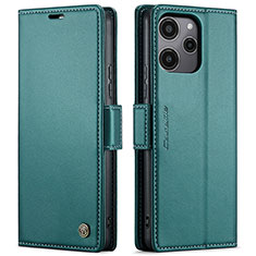 Funda de Cuero Cartera con Soporte Carcasa C03S para Xiaomi Poco M6 Pro 5G Verde