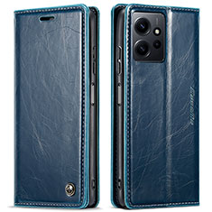 Funda de Cuero Cartera con Soporte Carcasa C03S para Xiaomi Redmi Note 12 4G Azul