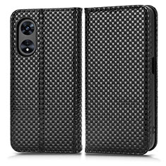 Funda de Cuero Cartera con Soporte Carcasa C03X para Huawei Honor X5 Plus Negro