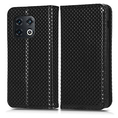 Funda de Cuero Cartera con Soporte Carcasa C03X para OnePlus 10 Pro 5G Negro