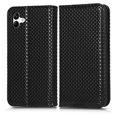 Funda de Cuero Cartera con Soporte Carcasa C03X para Samsung Galaxy A04E Negro