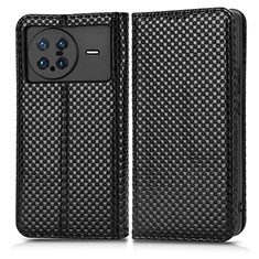 Funda de Cuero Cartera con Soporte Carcasa C03X para Vivo X Note Negro