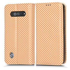 Funda de Cuero Cartera con Soporte Carcasa C03X para Xiaomi Black Shark 4S 5G Oro