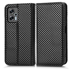 Funda de Cuero Cartera con Soporte Carcasa C03X para Xiaomi Poco X4 GT 5G Negro