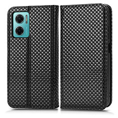 Funda de Cuero Cartera con Soporte Carcasa C03X para Xiaomi Redmi 10 5G Negro