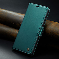 Funda de Cuero Cartera con Soporte Carcasa C04S para Huawei Mate 60 Pro Verde