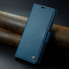 Funda de Cuero Cartera con Soporte Carcasa C04S para Oppo A78 4G Azul