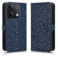 Funda de Cuero Cartera con Soporte Carcasa C04X para Xiaomi Redmi Note 13 5G Azul