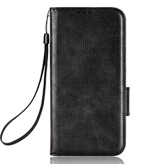 Funda de Cuero Cartera con Soporte Carcasa C05X para Samsung Galaxy Z Fold5 5G Negro