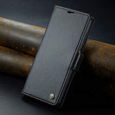 Funda de Cuero Cartera con Soporte Carcasa C06S para Xiaomi Redmi Note 12 4G Negro