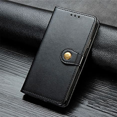 Funda de Cuero Cartera con Soporte Carcasa D01 para Xiaomi Mi Note 10 Negro