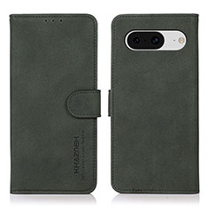 Funda de Cuero Cartera con Soporte Carcasa D01Y para Google Pixel 8 5G Verde