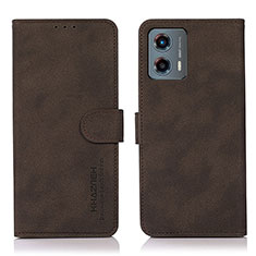 Funda de Cuero Cartera con Soporte Carcasa D01Y para Motorola Moto G 5G (2023) Marron