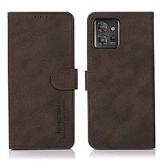 Funda de Cuero Cartera con Soporte Carcasa D01Y para Motorola ThinkPhone 5G Marron