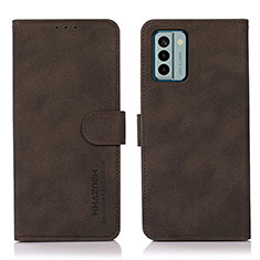 Funda de Cuero Cartera con Soporte Carcasa D01Y para Nokia G22 Marron