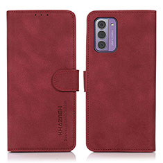 Funda de Cuero Cartera con Soporte Carcasa D01Y para Nokia G310 5G Rojo